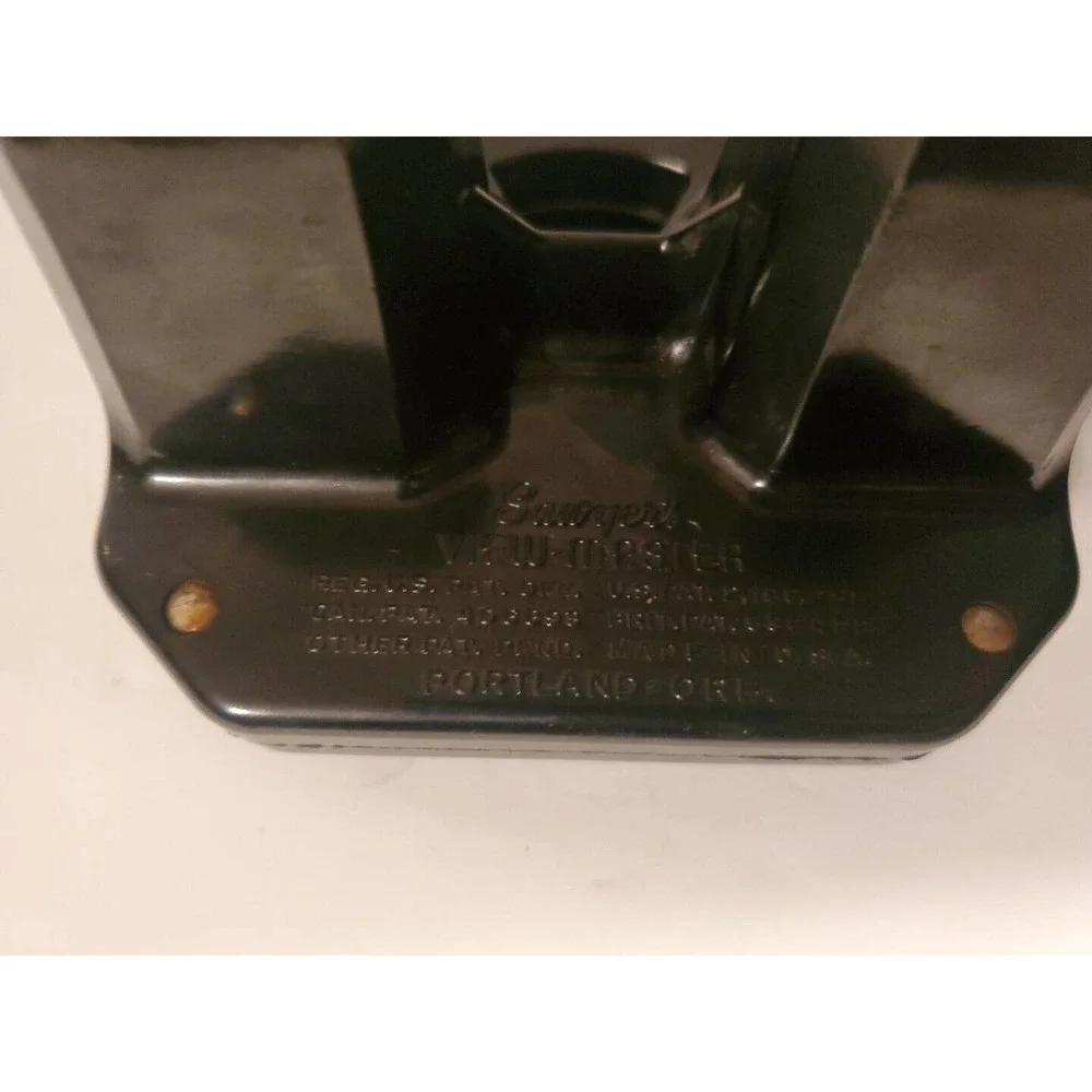 Vintage Sawyer's View-Master Black Viewer Made In USA Portland OR 1950s